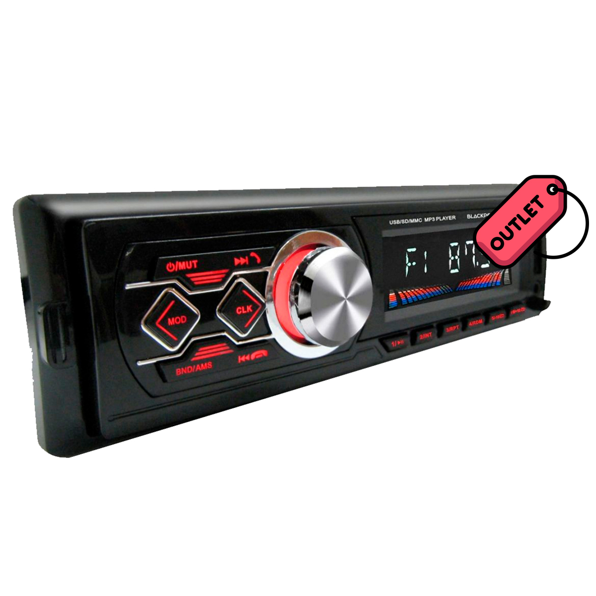 X-32-OUT Blackpoint                                                   | AUTOESTÉREO BLUETOOTH BLACKPOINT FM AUX USB POTENCIA X-32 OUTLET                                                                                                                                                                                          